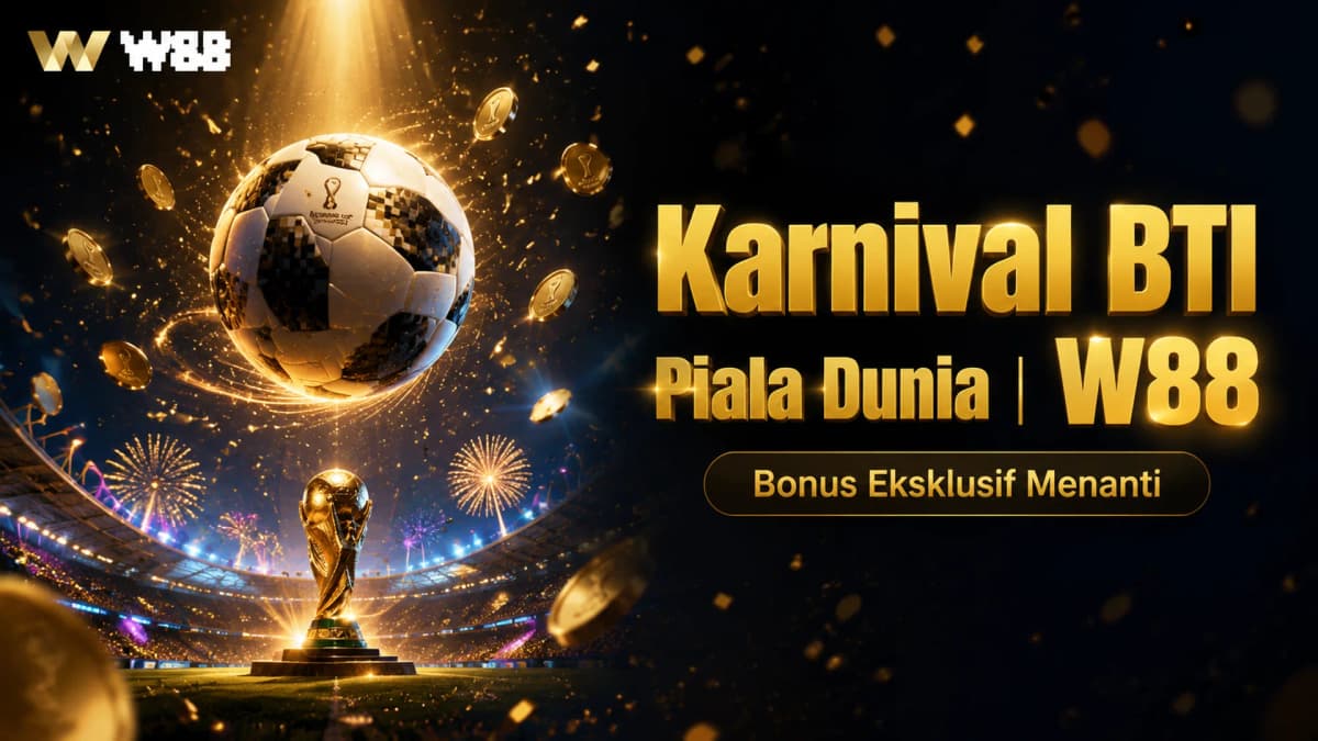 Karnival BTI Piala Dunia — Bonus Eksklusif Menanti | W88