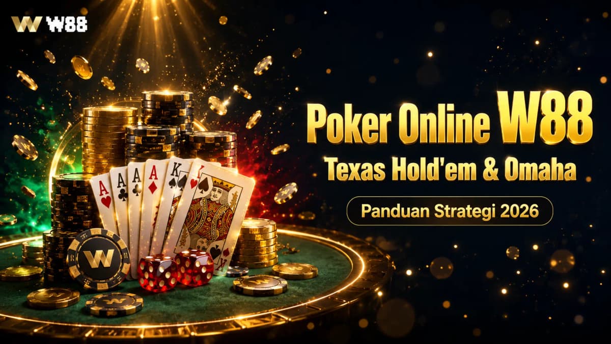Poker Online W88 — Texas Hold'em & Omaha