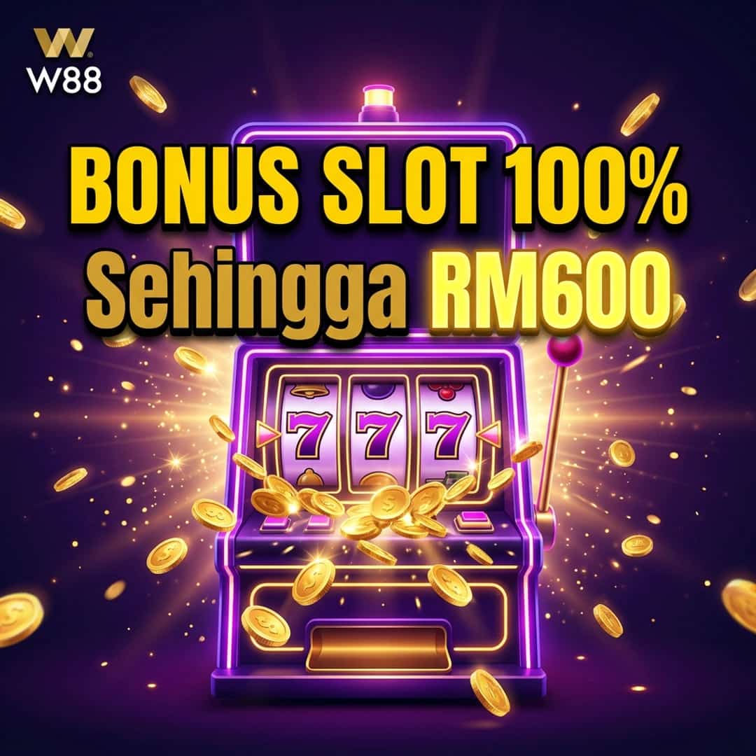 Bonus Alu-Aluan Slot 100% Sehingga RM600
