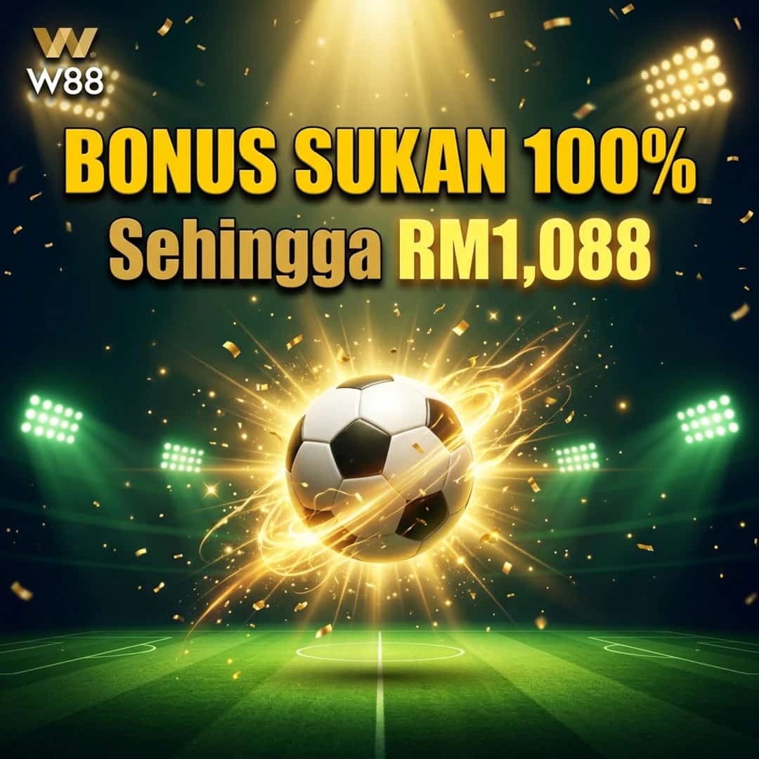 Bonus Alu-Aluan Sukan 100% Sehingga RM1,088